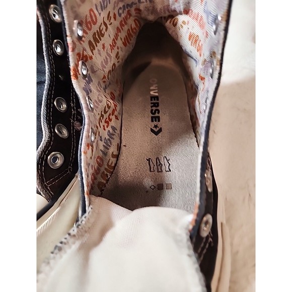 Converse  Shoe Womens‎ Size 6.5 Chuck Taylor All Stars Sneakers Mystic World - Picture 7 of 11